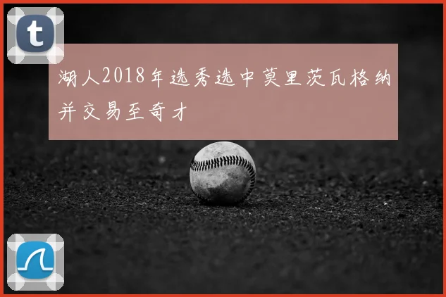 湖人2018年选秀选中莫里茨瓦格纳并交易至奇才