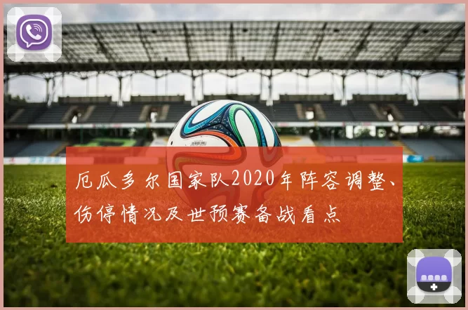 厄瓜多尔国家队2020年阵容调整、伤停情况及世预赛备战看点