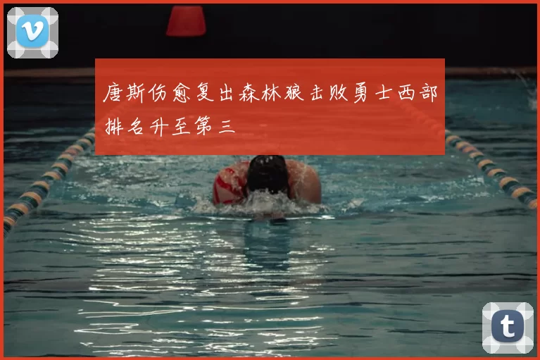 唐斯伤愈复出森林狼击败勇士西部排名升至第三